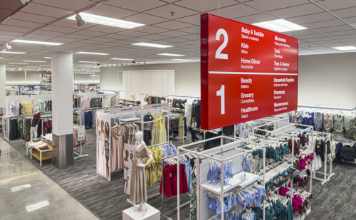 Target Department Store, merchandise displays, Boca Raton, Florida, USA