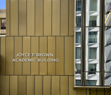 Joyce F. Brown Academic Building, building exterior, Fashion Institute of Technology, Manhattan,