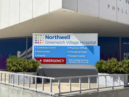 Northwell Greenwich Village Hospital, Phyllis and William Mack Pavilion, building directory,