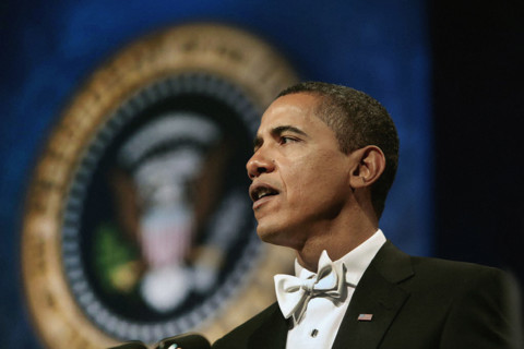 U.S. President Barack Obama attending Commander-in-Chief Inaugural Ball, National Building Museum,