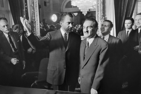 Anastas Mikoyan, First Deputy Chairman of the Council of Ministers of the Soviet Union with U.S.