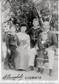 La Famille du Roi Constantin Ier de Grèce