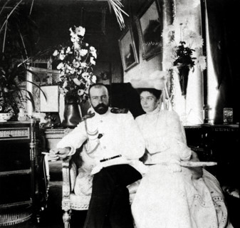 Le Grand Duc Alexandre Michaïlovitch et la Grande Duchesse Xénia Alexandrovna