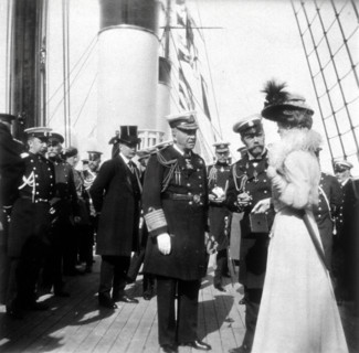 Nicolas II et l'impératrice Alexandra