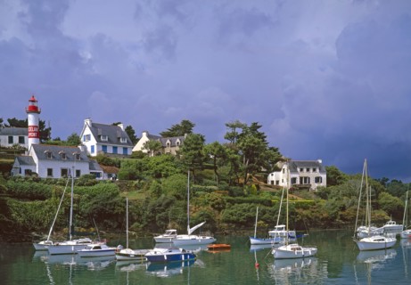 Clohars-Carnoët, port de Doëlan, Finistère
