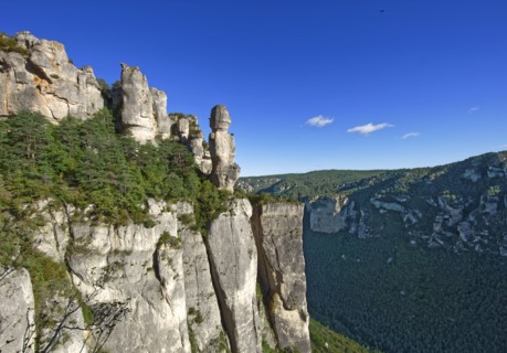The Jonte gorges, Aveyron
