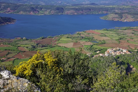 Le lac du Salagou, Hérault