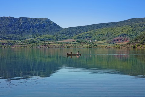 Le lac du Salagou, Hérault