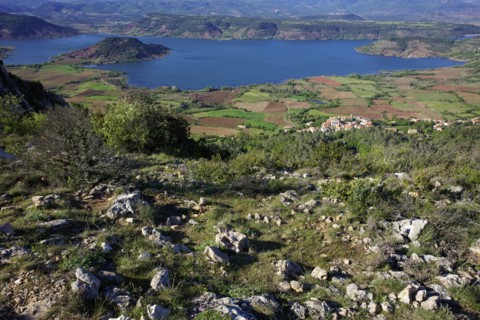 Le lac du Salagou, Hérault