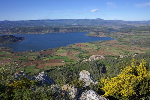 Le lac du Salagou, Hérault