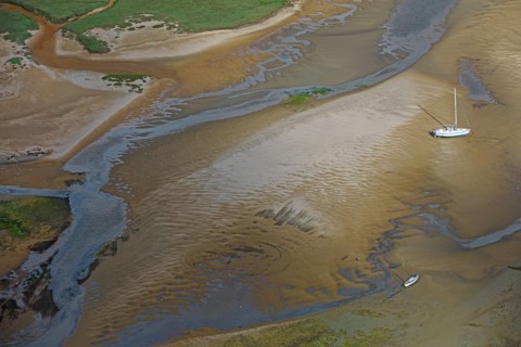 Estuaire ensablé de la Manche