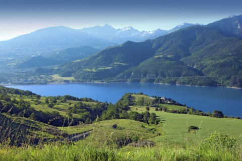 Lac de Serre-Ponçon, Hautes-Alpes