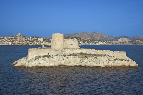 Marseille, le Château d'If, Bouches-du-Rhône