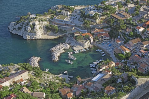 Le Rove, la calanque de Niolon, Bouches-du-Rhône