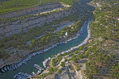 Cassis, la calanque de Port-Pin, Bouches-du-Rhône