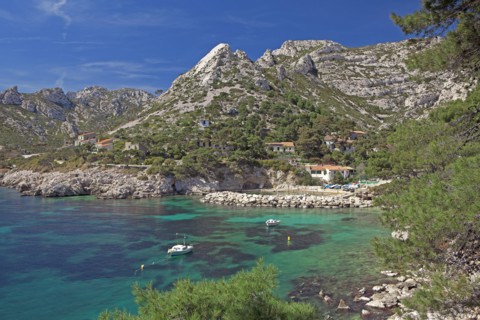 Marseille, la calanque de Sormiou, Bouches-du-Rhône