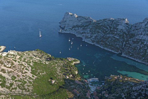 Marseille, la calanque de Sormiou, Bouches-du-Rhône