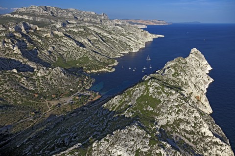 Marseille, la calanque de Sormiou, Bouches-du-Rhône
