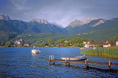 Le lac d'Annecy, Haute-Savoie