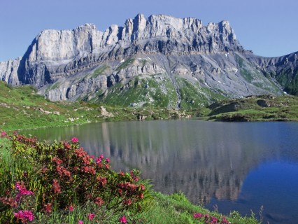 Mountain lake, Haute-Savoie