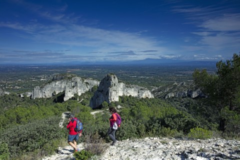 The Alpilles massif, Bouches-du-Rhône
