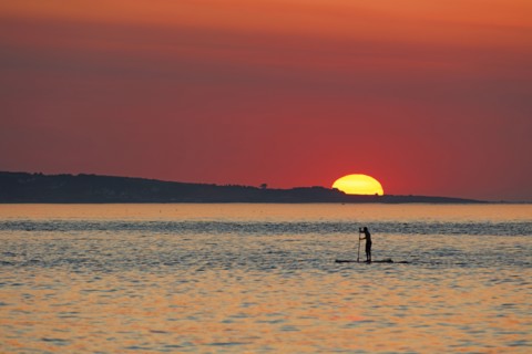 Coucher de soleil, Cotentin