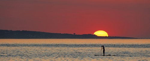 Coucher de soleil, Cotentin