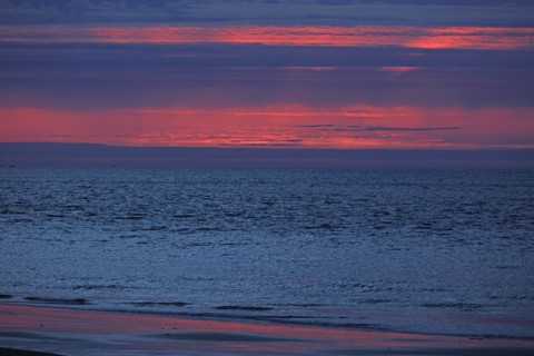 Coucher de soleil, Cotentin