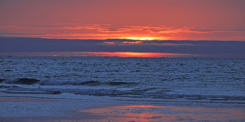 Coucher de soleil, Cotentin