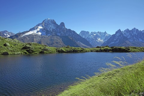 Lake Chéserys, Mont-Blanc massif, Haute-Savoie
