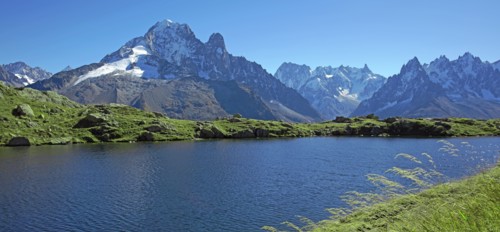 Lake Chéserys, Mont-Blanc massif, Haute-Savoie