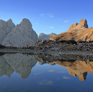 Cortina d'Ampezzo, col de Forcellina, Italie