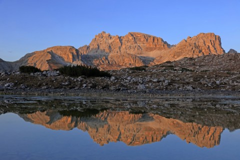 Cortina d'Ampezzo, col de Forcellina, Italie