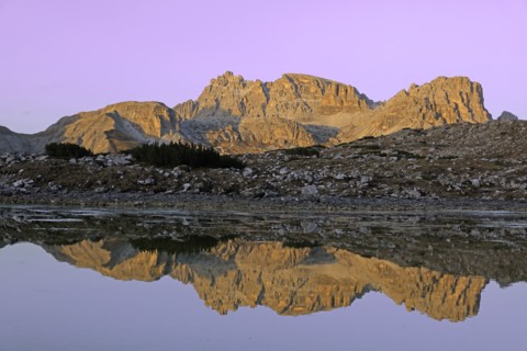 Cortina d'Ampezzo, col de Forcellina, Italie