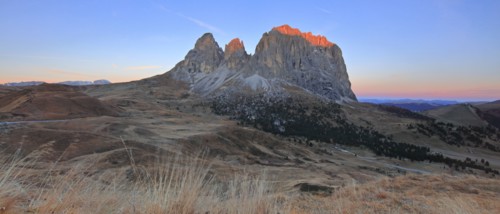 Col de Sella, Dolomites, Italie