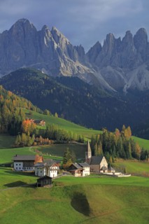 Santa Maddalena, Dolomites, Italie