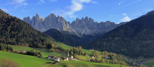 Santa Maddalena, Dolomites, Italie