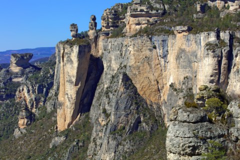 Landscape in the Cévennes, Aveyron
