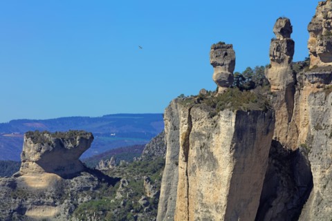 Landscape in the Cévennes, Aveyron