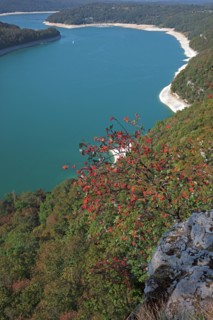 Lac de Vouglans, Jura