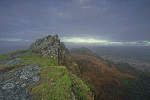 The Monts d'Arrée mountain range, France, France