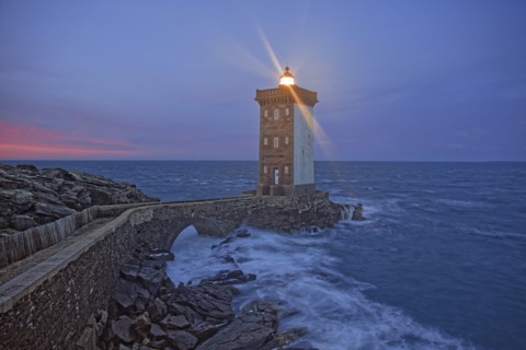 The Phare de Kermorvan Finistère, France