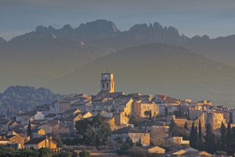Sablet, Vaucluse, France