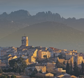 Sablet, Vaucluse, France