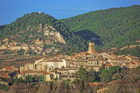 Sablet et Séguret, Vaucluse, France