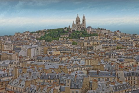 Paris, Butte-Montmartre, France