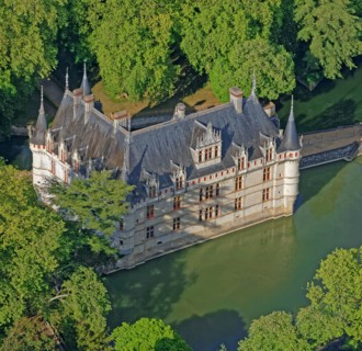 Château d'Azay-le-Rideau, Indre-et-Loire, France