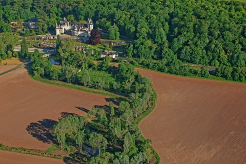 The Château d'Ussé, Indre-et-Loire, France