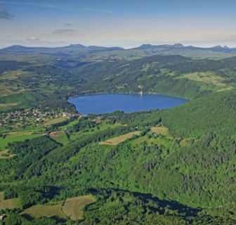 Lake Issarlès, Ardèche, France