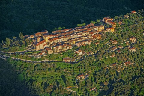 Castellar, village perché, Alpes-Maritimes, France
